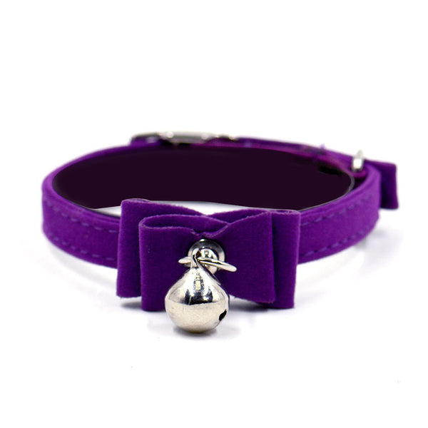 Hot Pet Collar Bow Tie Bell Collar Cute Bell Small Dog Collar,collar, Factory Direct Sales