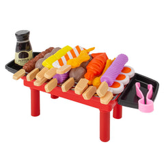 Simulation Food BBQ Grill Skewer Barbecue Set Kitchen Toys