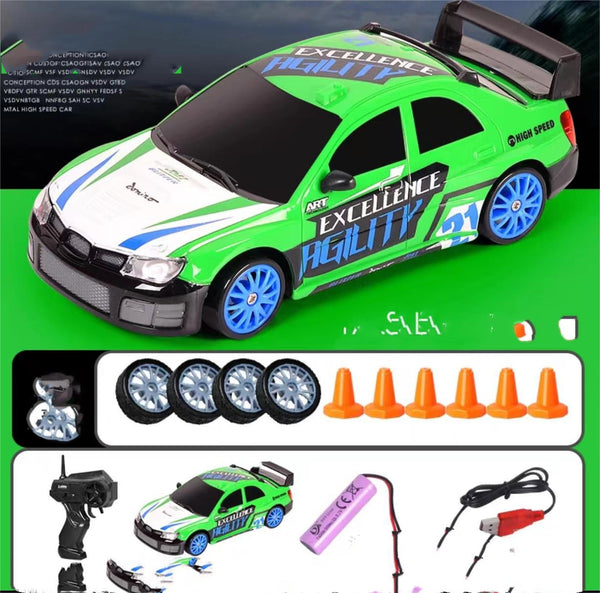 4WD RC Drift Car Toy Remote Control GTR Model AE86