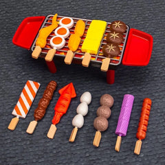 Simulation Food BBQ Grill Skewer Barbecue Set Kitchen Toys