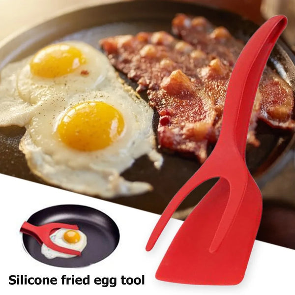 2 In 1 Grip And Flip Egg Spatula Kitchen Accessories