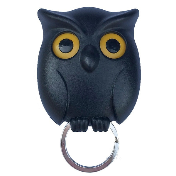 Night Owl Magnetic Wall Key Holder Wall Magnets Keep Keychains Hooks